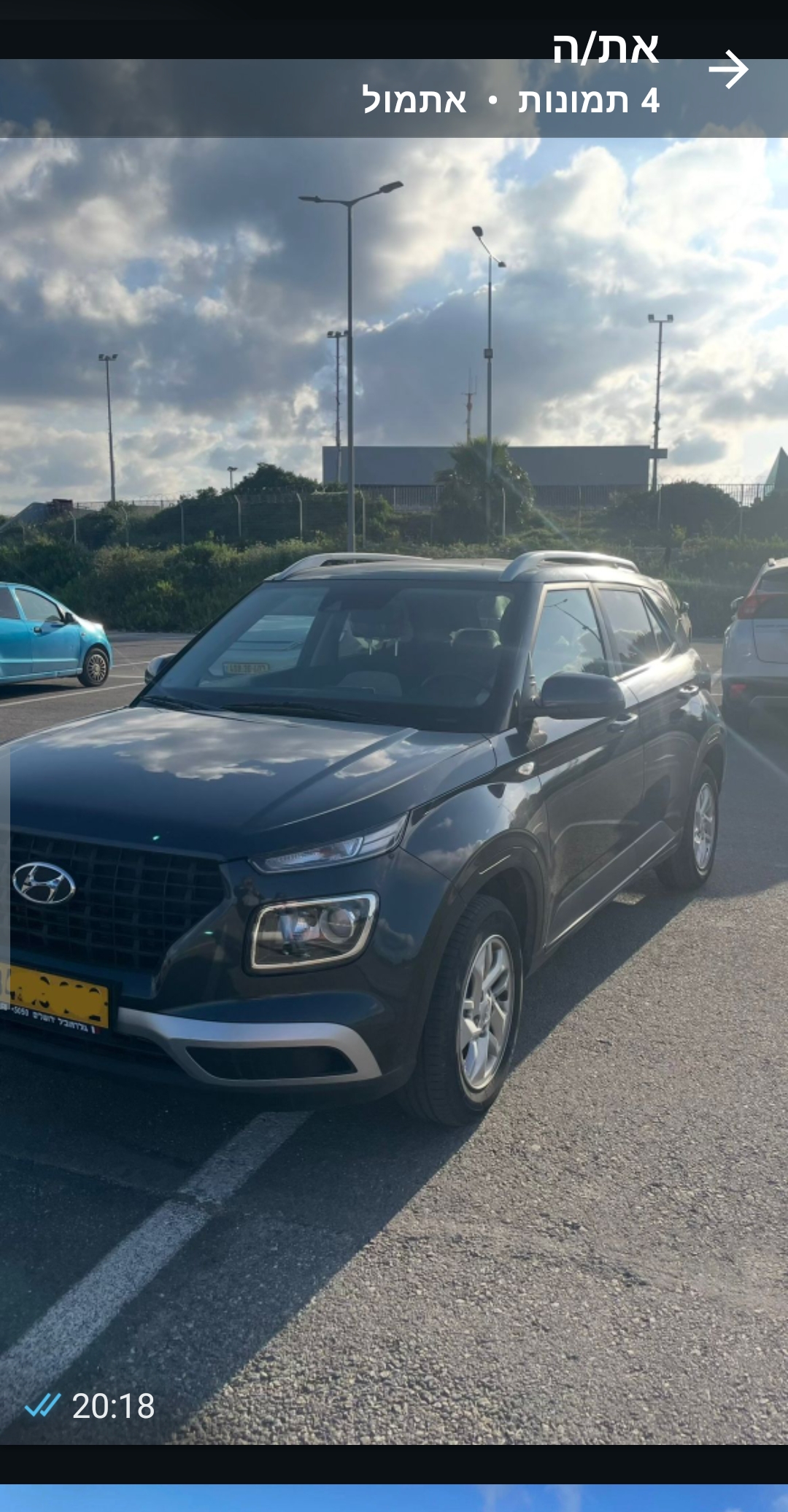 תמונה 1, יונדאי וניו יד 2 2022 | 45000 קמ