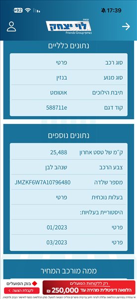 מאזדה CX-5 2023 יד  2 
