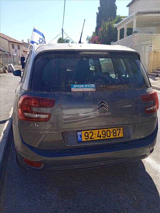תמונה 1 ,סיטרואן C4 פיקאסו יד 2 2017 125000 ק"מ