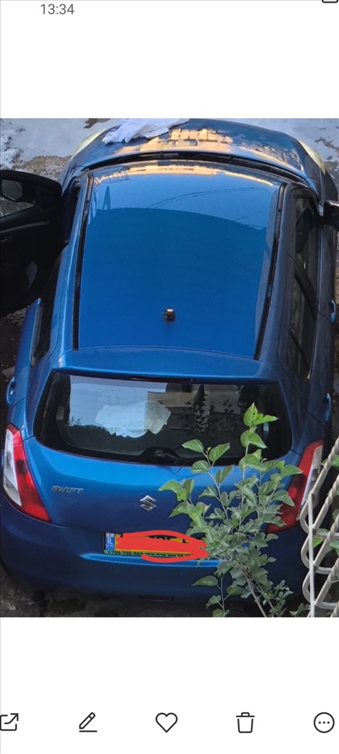 תמונה 1 ,סוזוקי סוויפט יד 2 2013 0 ק"מ