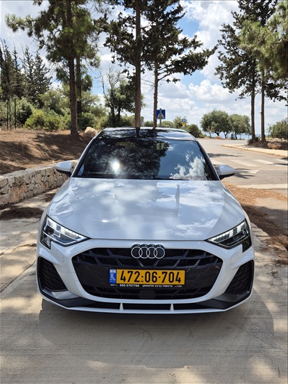תמונה 9 ,אאודי A3 יד 2 2025 1100 ק"מ