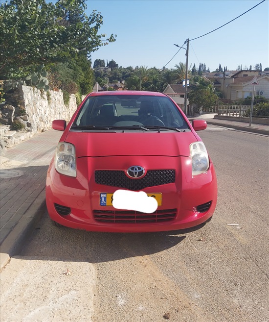 תמונה 2 ,טויוטה יאריס יד 6 2008 173000 ק"מ