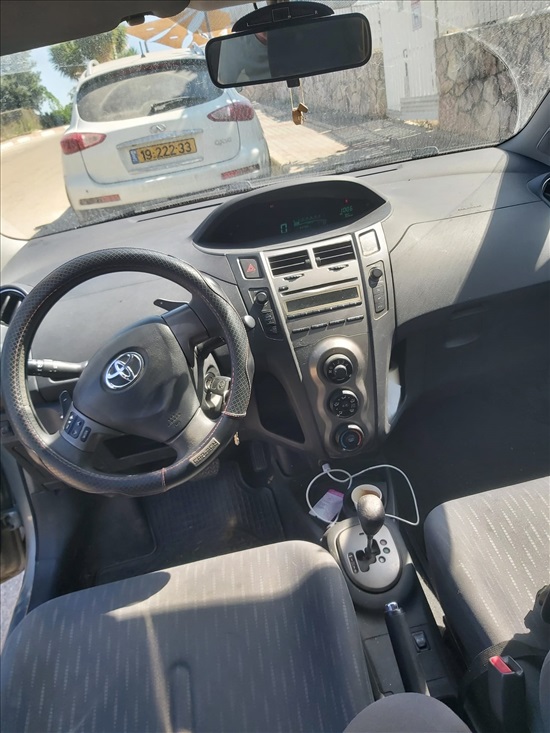 תמונה 7 ,טויוטה יאריס יד 6 2008 173000 ק"מ