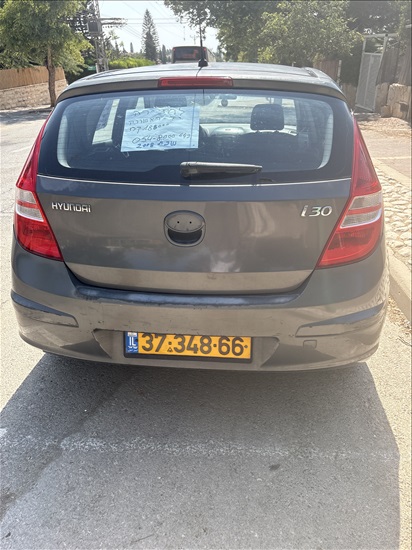 תמונה 2 ,יונדאי i30 יד 1 2008 188 ק"מ