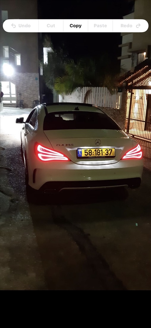 תמונה 2 ,מרצדס 250 יד 2 2016 166000 ק"מ