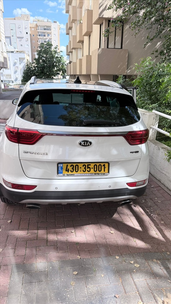 תמונה 2 ,קיה ספורטאז` יד 3 2019 125000 ק"מ