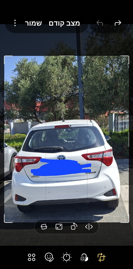 תמונה 1 ,טויוטה יאריס יד 2 2018 140 ק"מ
