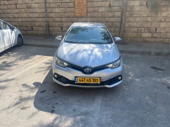 תמונה 5 ,טויוטה אוריס יד 3 2018 186000 ק"מ