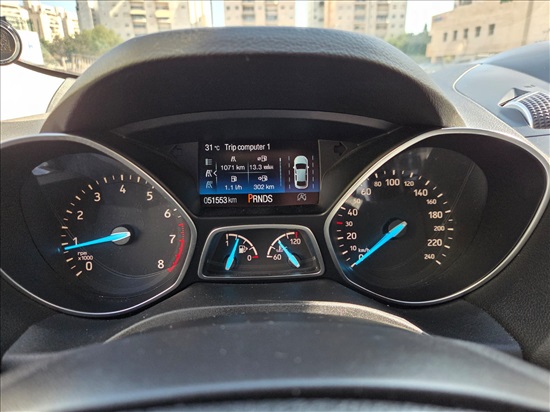 תמונה 2 ,פורד קוגה יד 2 2018 51500 ק"מ