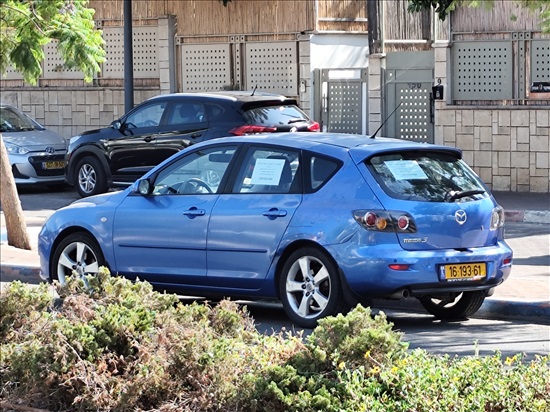 תמונה 4 ,מאזדה 3 יד 2 2006 225000 ק"מ