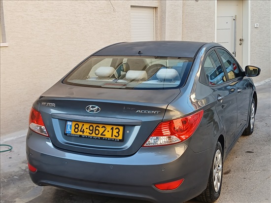 תמונה 3 ,יונדאי i25 יד 2 2012 181000 ק"מ