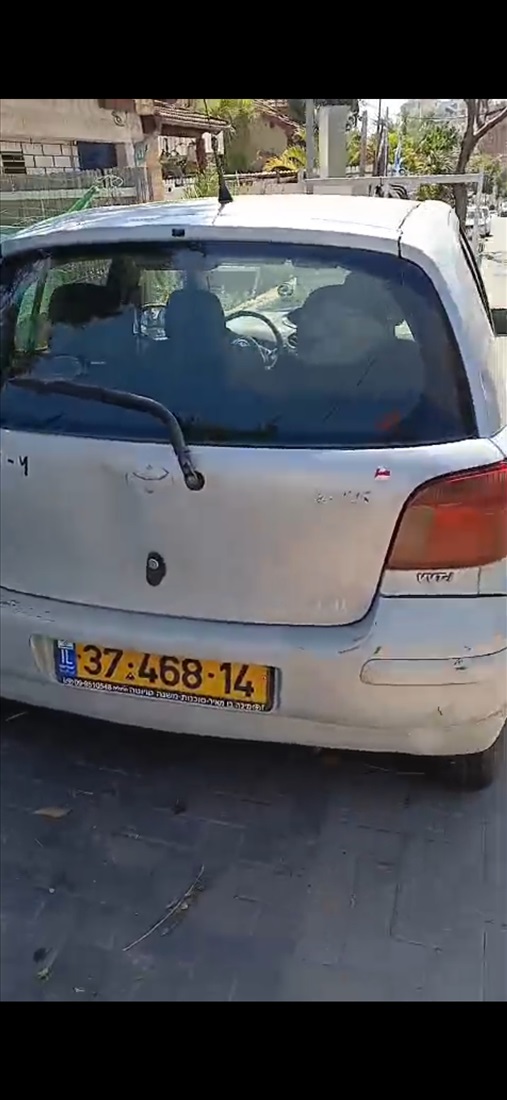 תמונה 5 ,טויוטה יאריס יד 1 2006 0 ק"מ