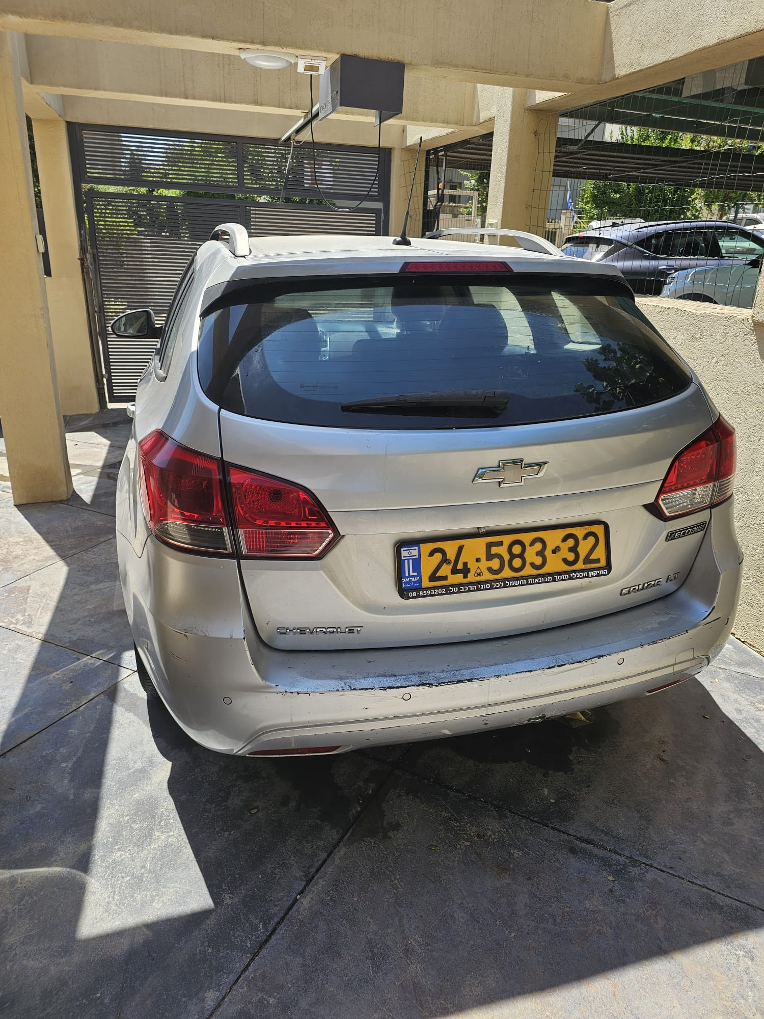 תמונה 2, שברולט קרוז החדשה
 יד 3 2014 | 260200 קמ