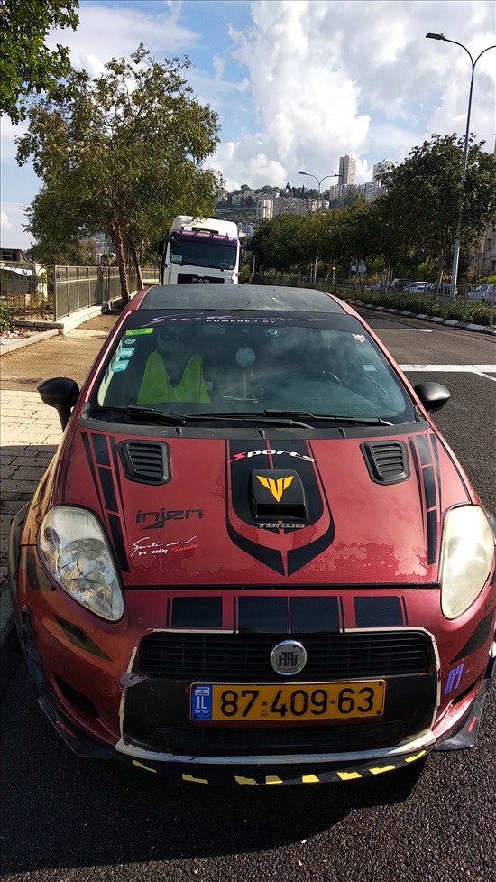 תמונה 3 ,פיאט פונטו גרנדה יד 4 2008 193000 ק"מ