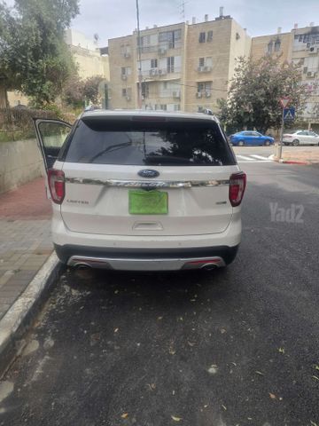 תמונה 6 ,פורד אקספלורר יד 2 2016 260000 ק"מ