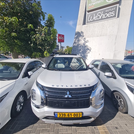 תמונה 1 ,מיצובישי אאוטלנדר יד 1 2023 44000 ק"מ