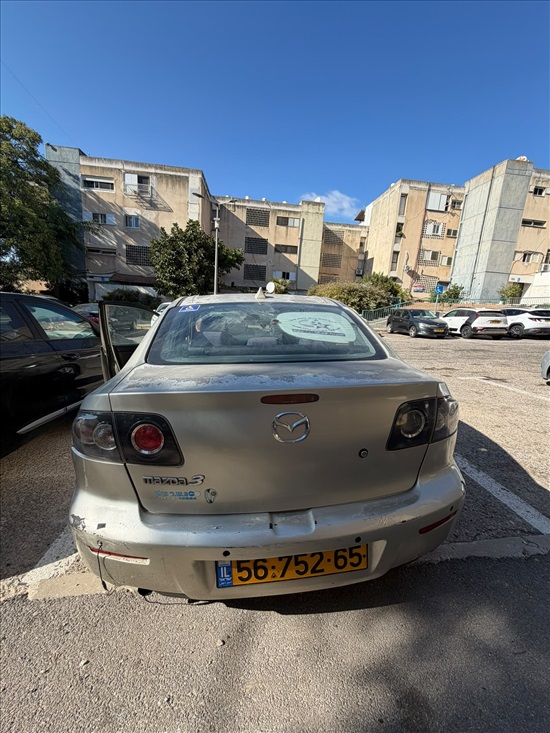 תמונה 2 ,מאזדה 3 יד 7 2008 232748 ק"מ