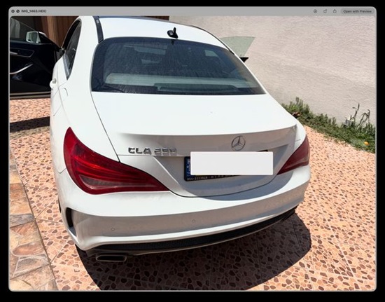 תמונה 4 ,מרצדס CLA
 יד 1 2014 200000 ק"מ