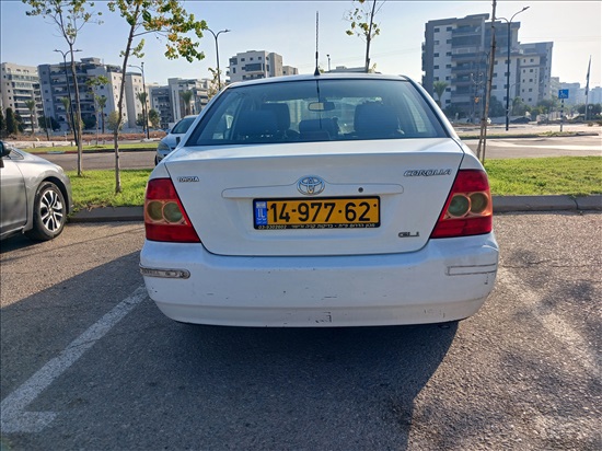 תמונה 2 ,טויוטה קורולה יד 3 2007 207000 ק"מ