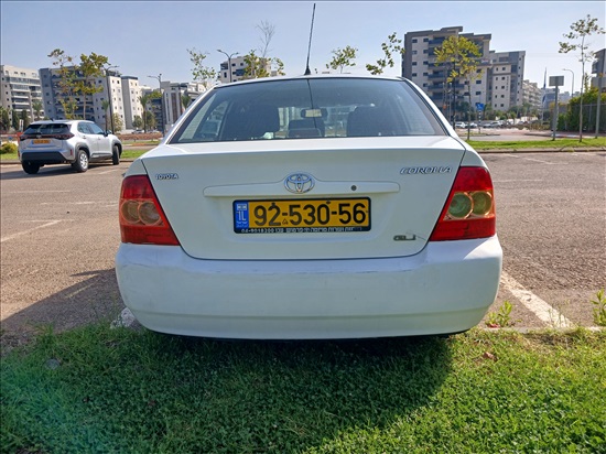 תמונה 2 ,טויוטה קורולה יד 3 2005 203000 ק"מ
