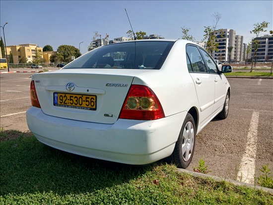 תמונה 6 ,טויוטה קורולה יד 3 2005 203000 ק"מ