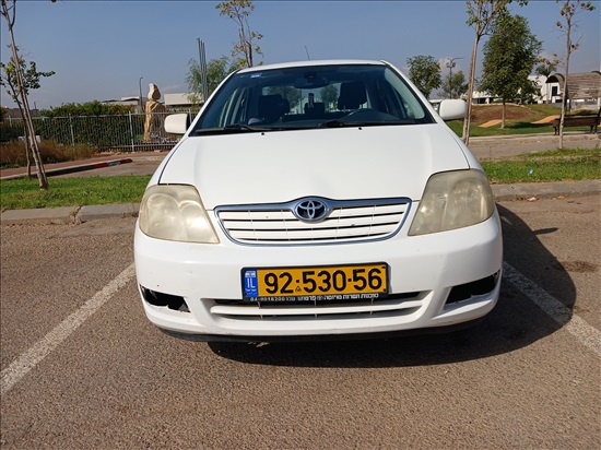 תמונה 1 ,טויוטה קורולה יד 3 2005 203000 ק"מ