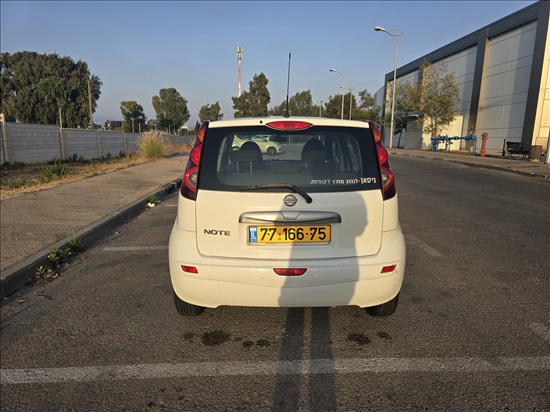 תמונה 6 ,ניסאן
 נוט / NOTE
 יד 2 2011 301000 ק"מ