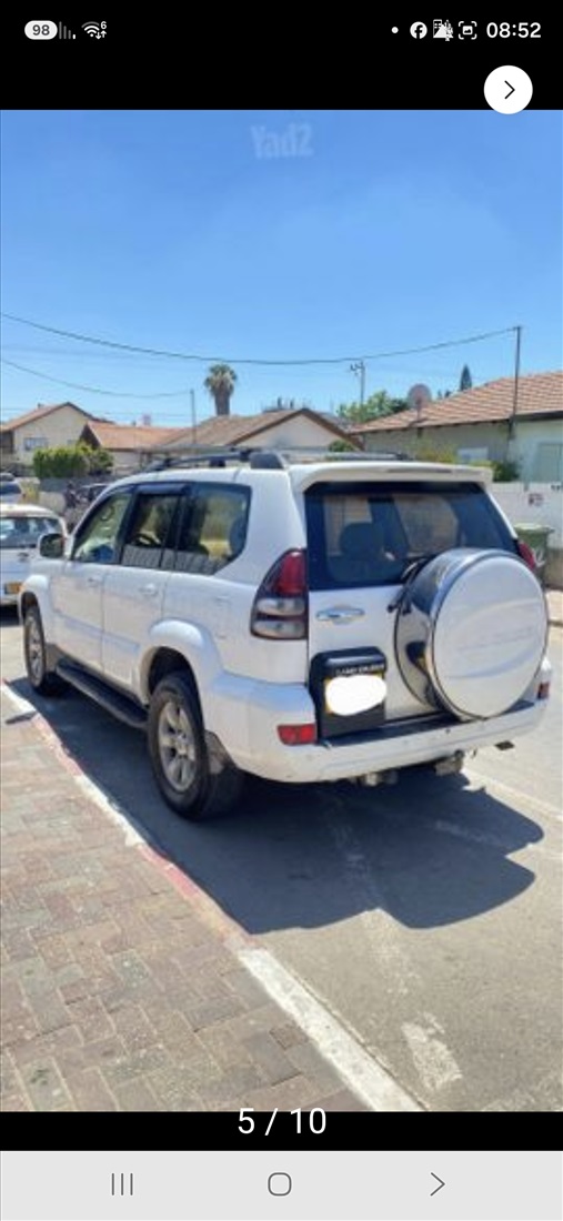 תמונה 6 ,טויוטה לנד קרוזר יד 5 2004 440 ק"מ
