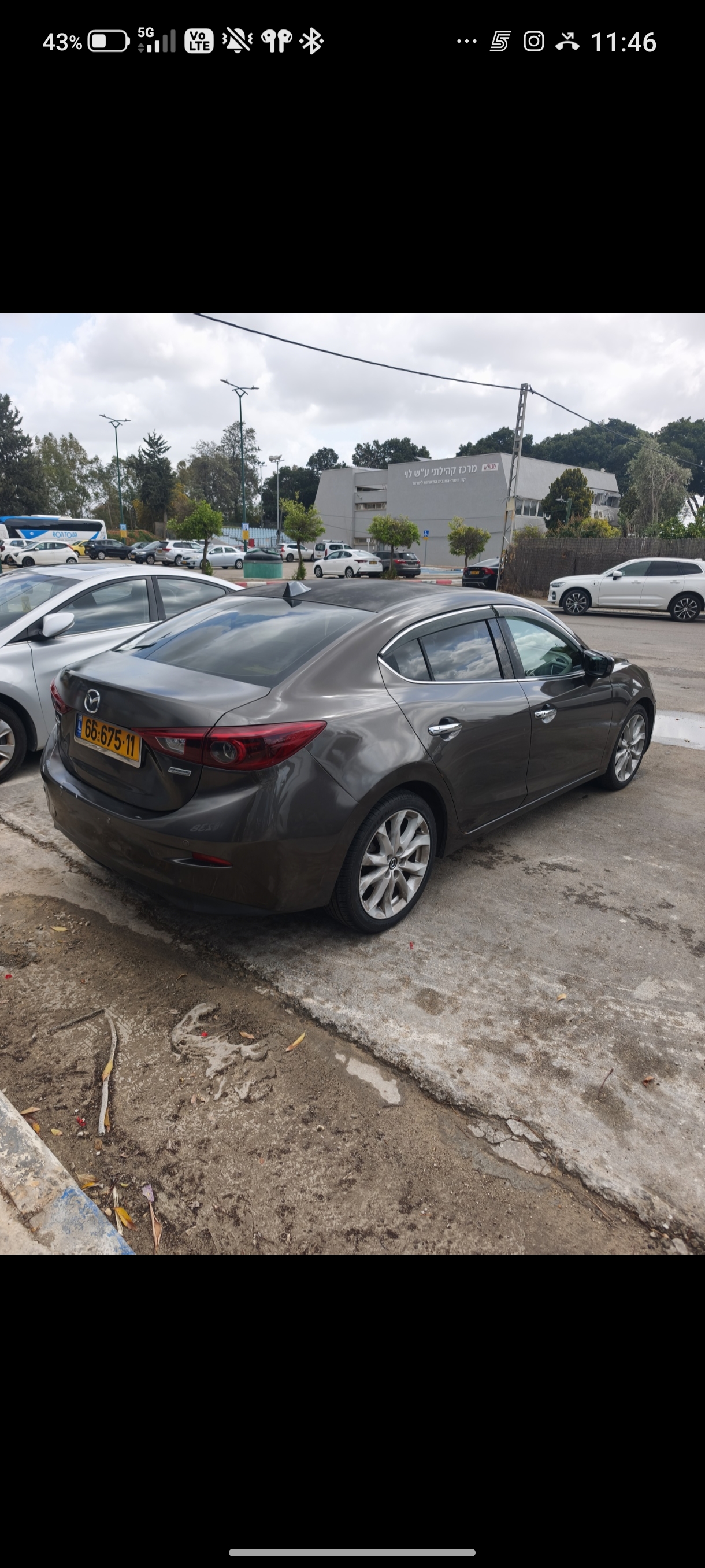 תמונה 1, מאזדה 3 יד 4 2014 | 165,000 קמ