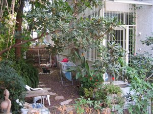 דירת גן להשכרה 3 חדרים בתל אביב יפו לסל 