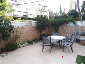 דירת גן להשכרה 5 חדרים בחיפה אילנות 