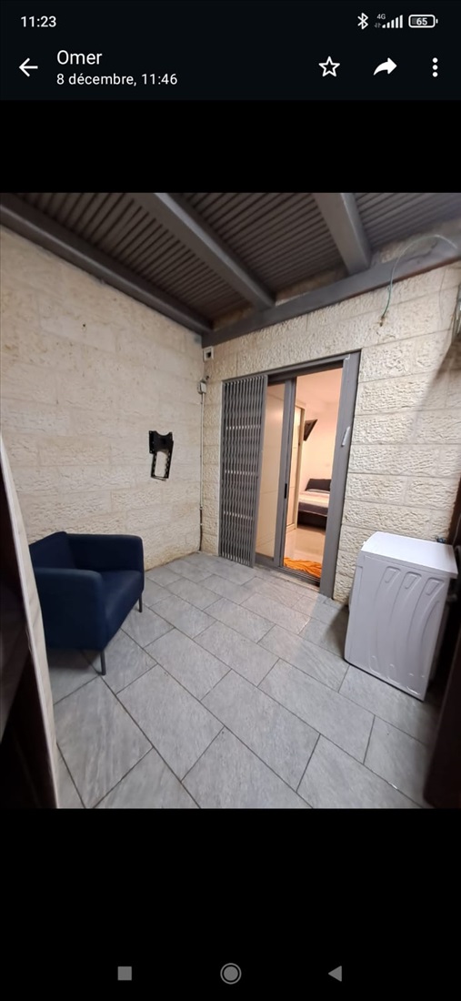 תמונה 2 ,יחידת דיור 1.5 חדרים להשכרה בירושלים זיסמן חומת שמואל הר חומה
