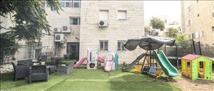 דירת גן להשכרה 4 חדרים בירושלים אליהו מרידור 