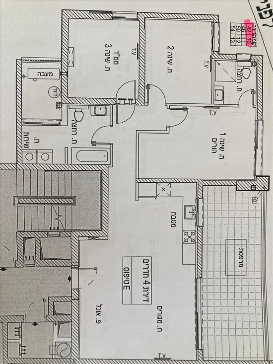 תמונה 6 ,דירה 4 חדרים להשכרה באשקלון, מודיעין, אפרידר