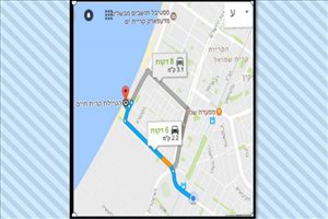 דירה להשכרה 2 חדרים בחיפה שדרות אח''י אילת קרית חיים 