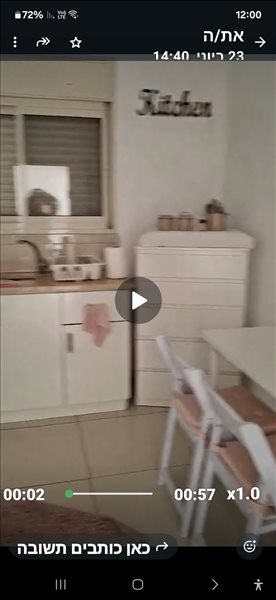 יחידת דיור להשכרה 2 חדרים בחיפה גבעת דאונס אחוזה 