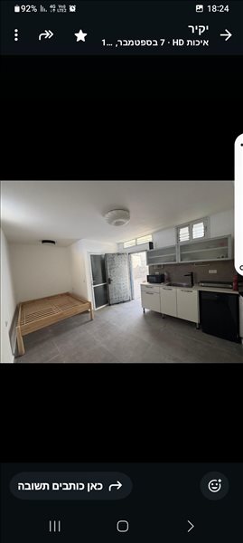 יחידת דיור להשכרה 1 חדרים בתל אביב יפו קהילת מקסיקו 9 