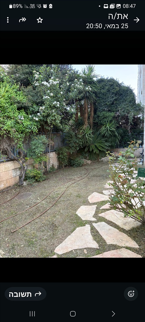תמונה 2 ,דירת גן 4 חדרים להשכרה בארנונה, ישראל אלדד, ארנונה הצעירה