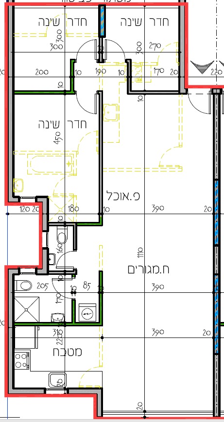 תמונה 9 ,דירה 4 חדרים להשכרה בכפר סבא, ויצמן 117, קרית ספיר
