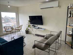 דירת גג להשכרה 3 חדרים בבאר שבע יהודה הלוי ב 