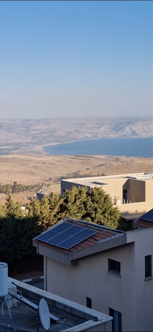 תמונה 4 ,בית פרטי 4 חדרים להשכרה בצפת, נוף ההר, נוף הכנרת