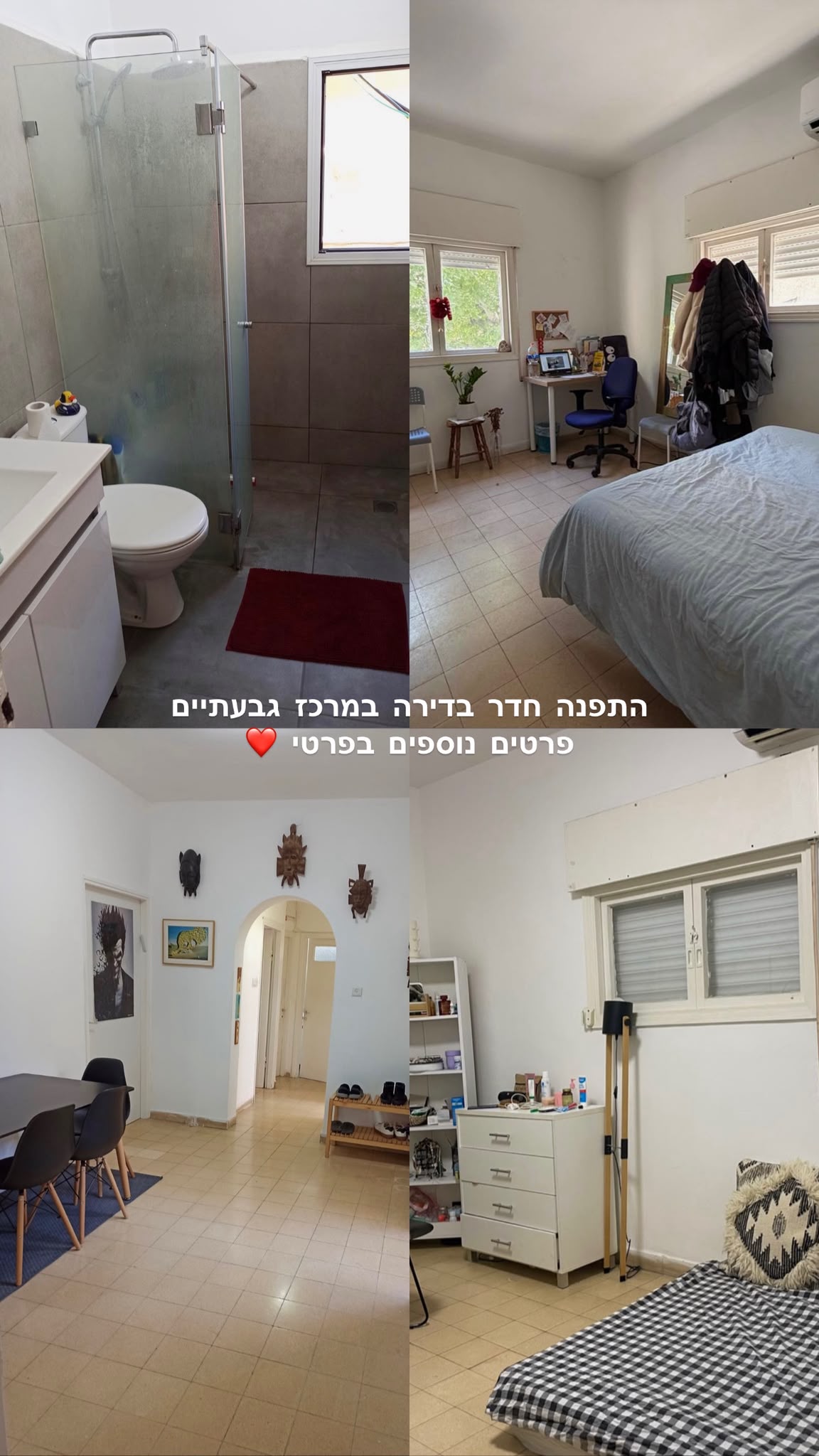 תמונה 1, דירה 3 חדרים להשכרה בגבעתיים, סירקין