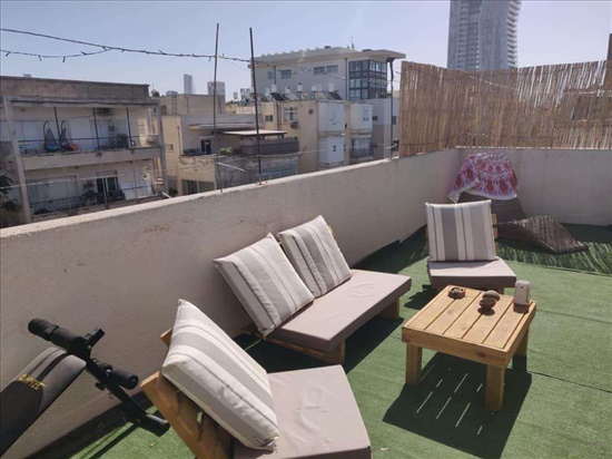 פנטהאוז להשכרה 2 חדרים בתל אביב יפו בן יהודה מרכז