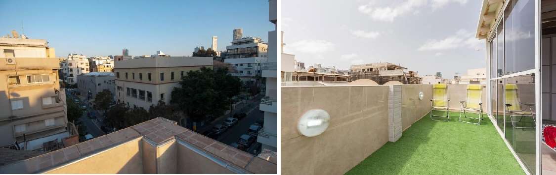 תמונה 2 ,פנטהאוז 2.5 חדרים למכירה במרכז תל אביב בעלי המלאכה 11 