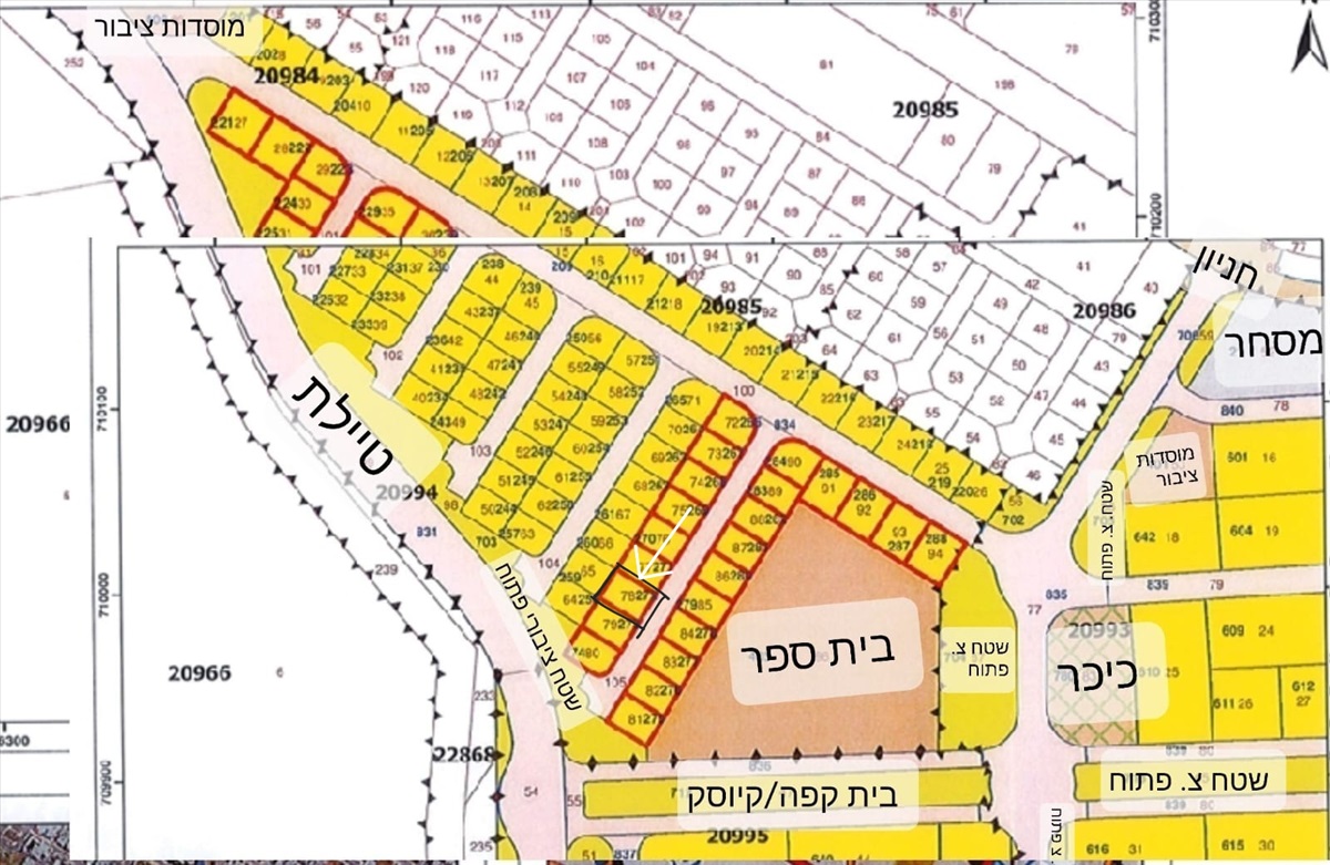 תמונה 1, מגרש למגורים 1 חדרים למכירה בבית שאן, חיים בר לב, צמרת