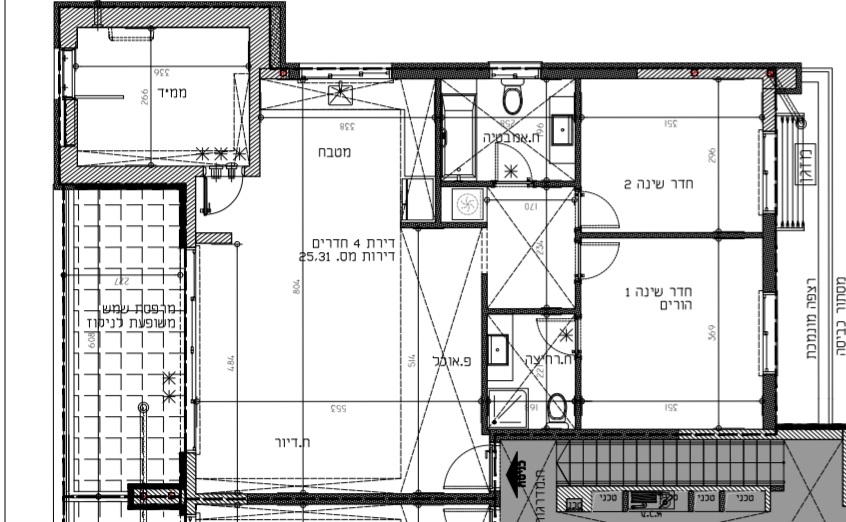 תמונה 3, דירה 4 חדרים למכירה בהרצליה, בן יהודה, הרצליה הצעירה