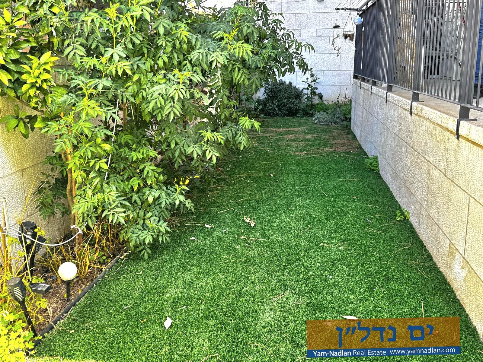 תמונה 2, דירת גן 4 חדרים למכירה בירושלים, שמעוני, רסקו