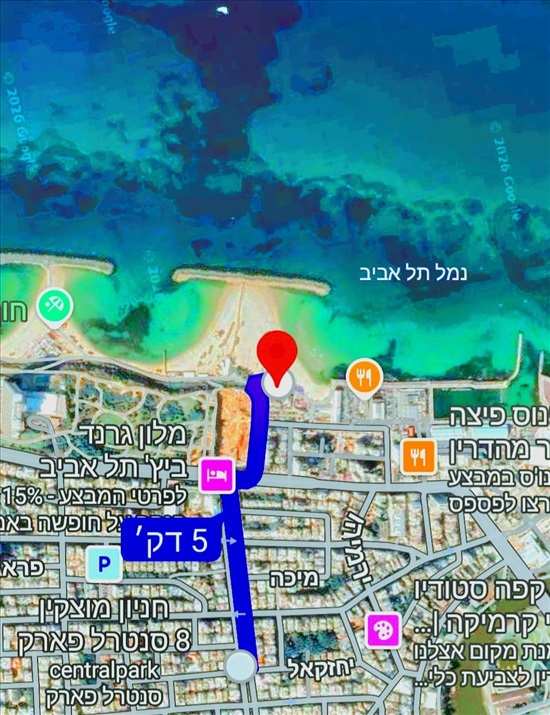 תמונה 2 ,דירה 4 חדרים למכירה בתל אביב יפו, שדרות נורדאו, הצפון הישן