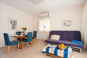דירה להשכרה לנופש ותקופות קצרות 2 חדרים בתל אביב הושע 