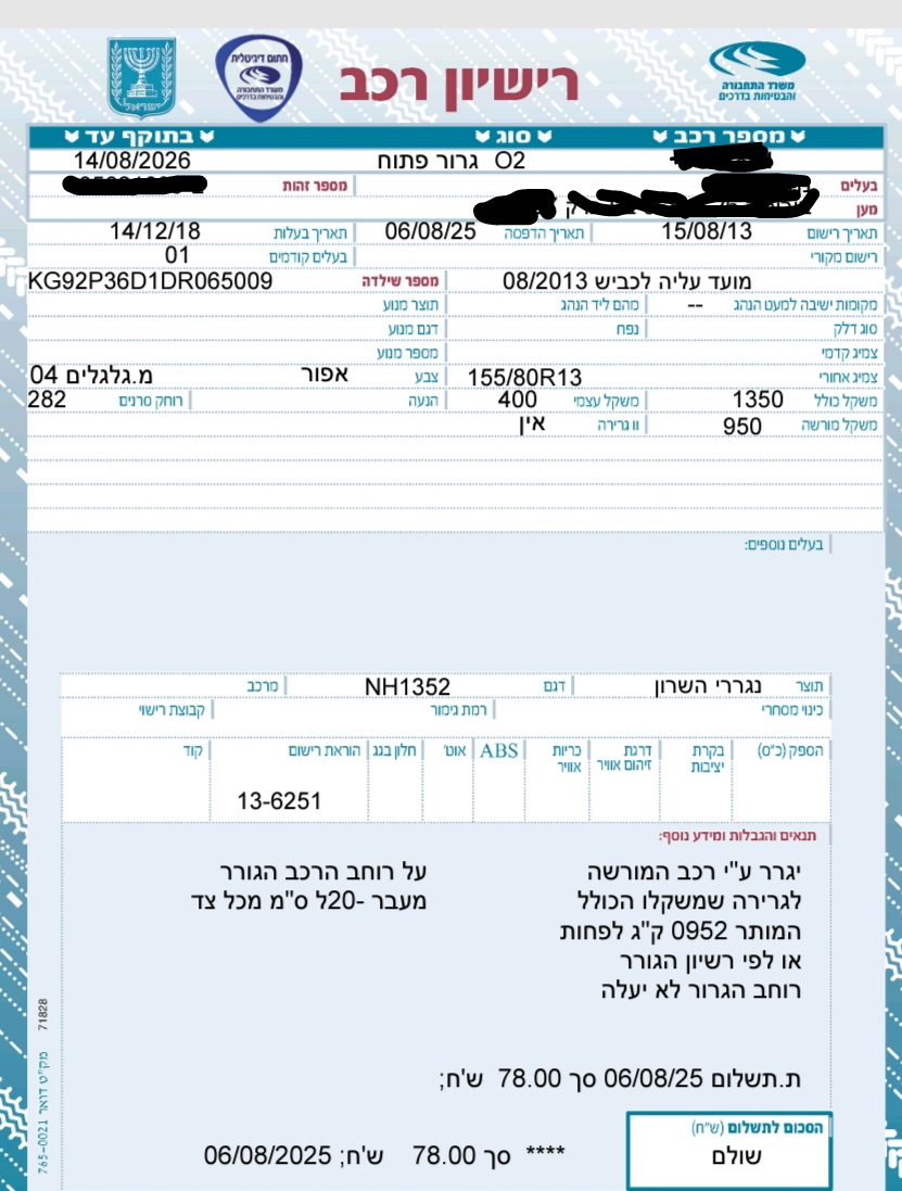 תמונה 3 ,נגררת גרורים ונתמכים כללי